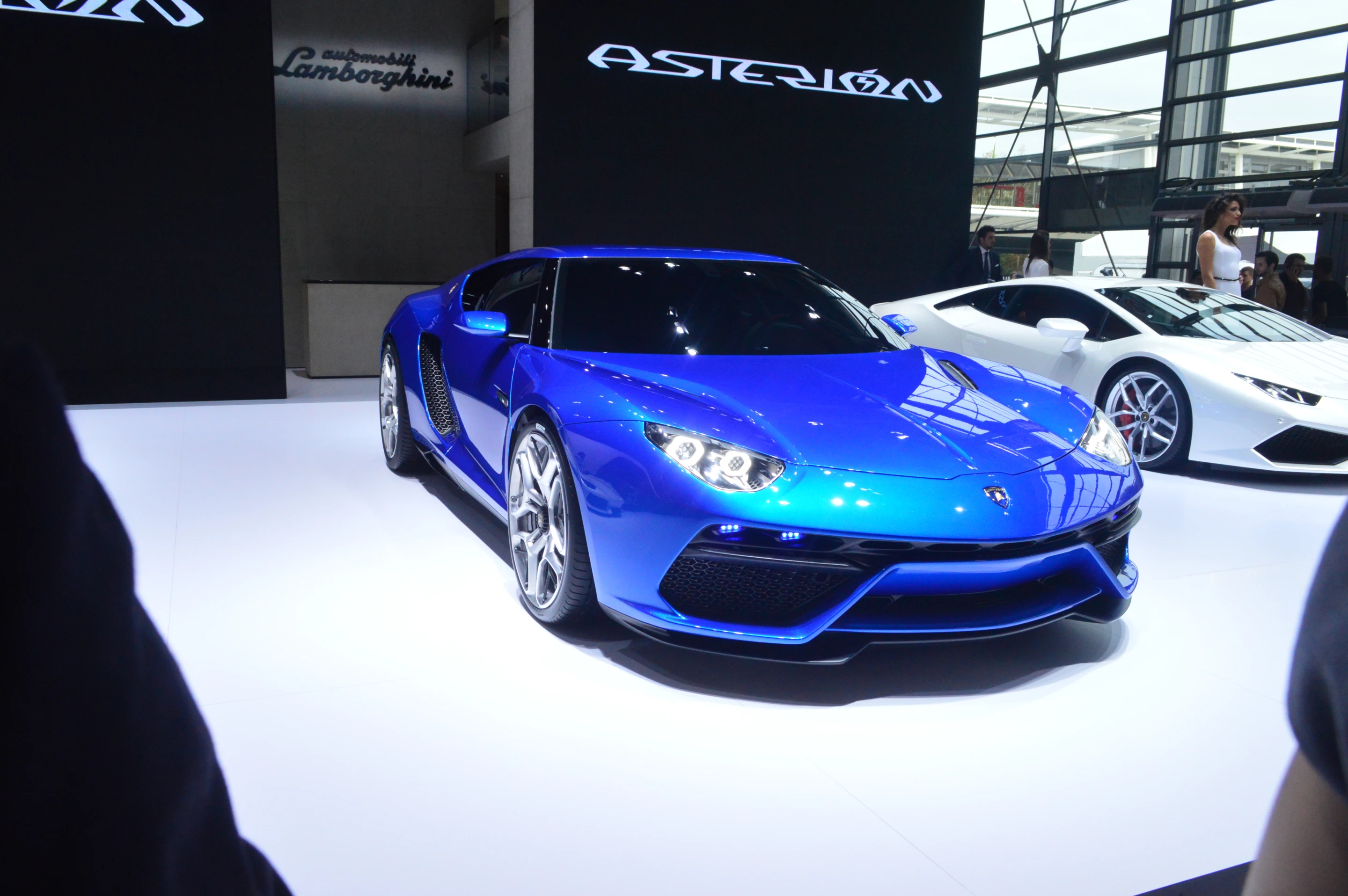 The Lamborghini Asterion in Paris (Photo: C.C. Weiss/Gizmag)