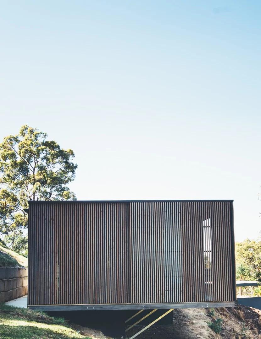Tinbeerwah House is based on a hillside