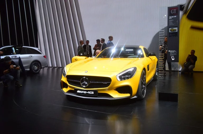 The Mercedes GT S at the 2014 Paris Motor Show (Photo: C.C. Weiss/Gizmag)
