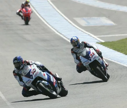 the Suzuki pairing of Roberts and Hopkins had a bad day too - let's hope the machine improves to put them back in contention