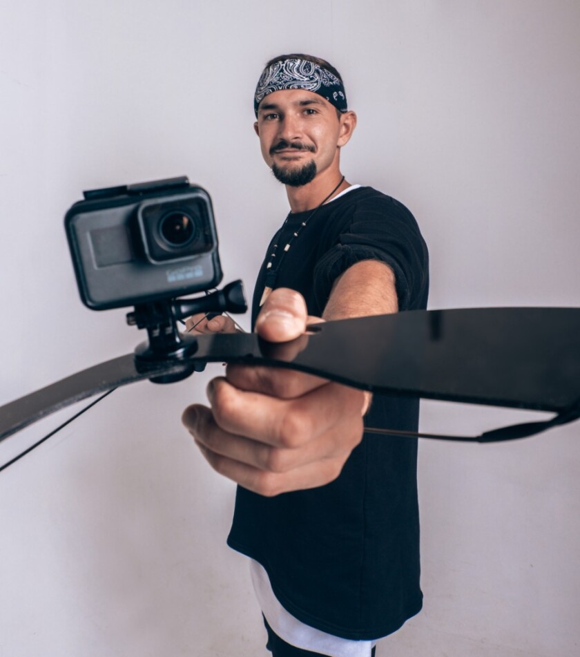 Inventor Artem Gavr, with the Wingo Pro