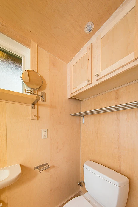 The bathroom