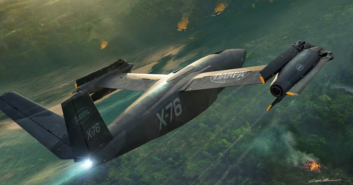 Lernen Sie den X-76 der DARPA kennen: Der Rotorflieger, der wie ein Jet ...