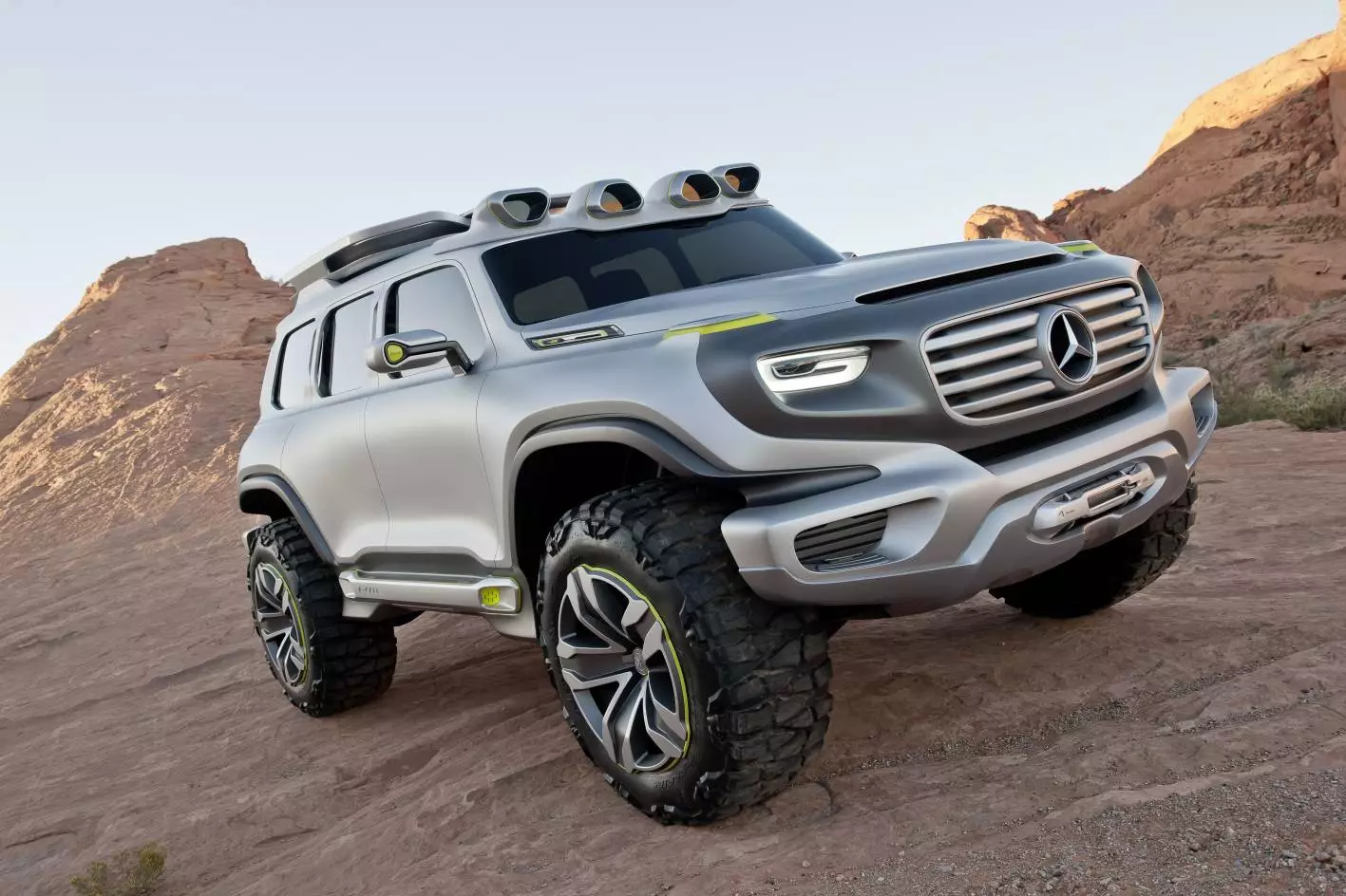 The Mercedes-Benz Ener-G-Force concept design