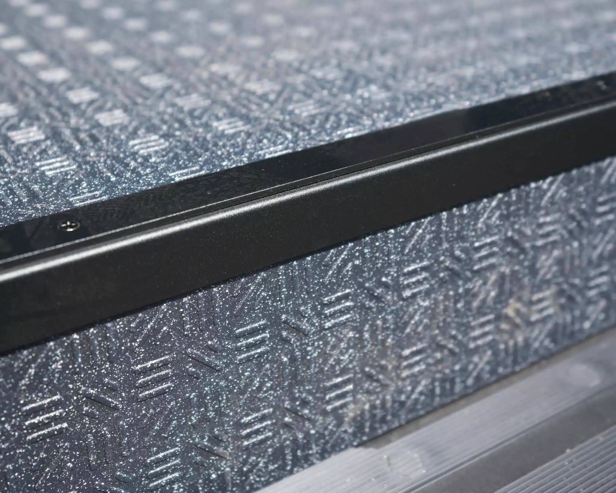 More than just some vinyl on the van floor, Outside's Baseline floor puts together an 1/8-in foam moisture barrier, 3/4-in marine-grade plywood subfloor, vinyl floor and aluminum step well trims