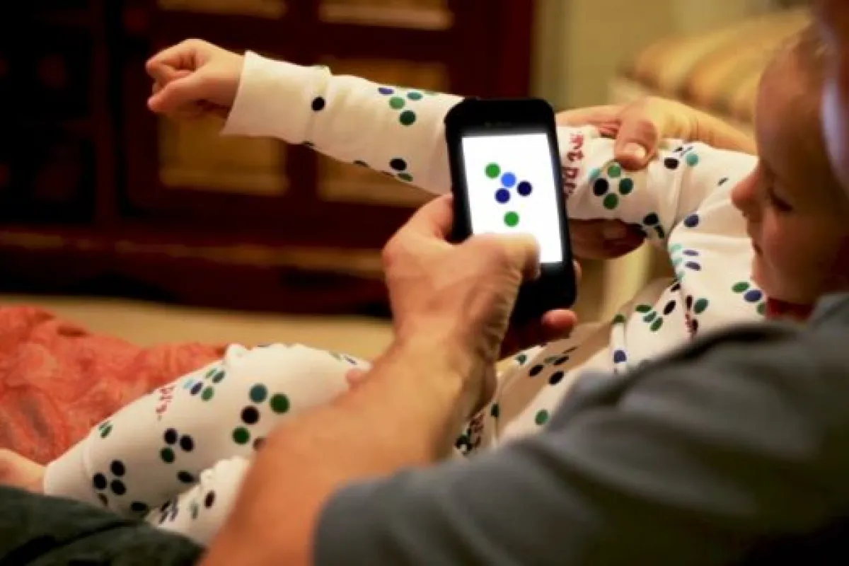 Smart PJs are children's pajamas patterned with dot codes that reveal bedtime stories when scanned with a smartphone