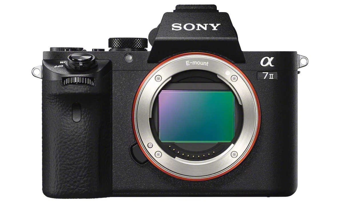 The Sony A7 II features a full frame (35.8 x 23.9 mm) 24.3-megapixel CMOS sensor