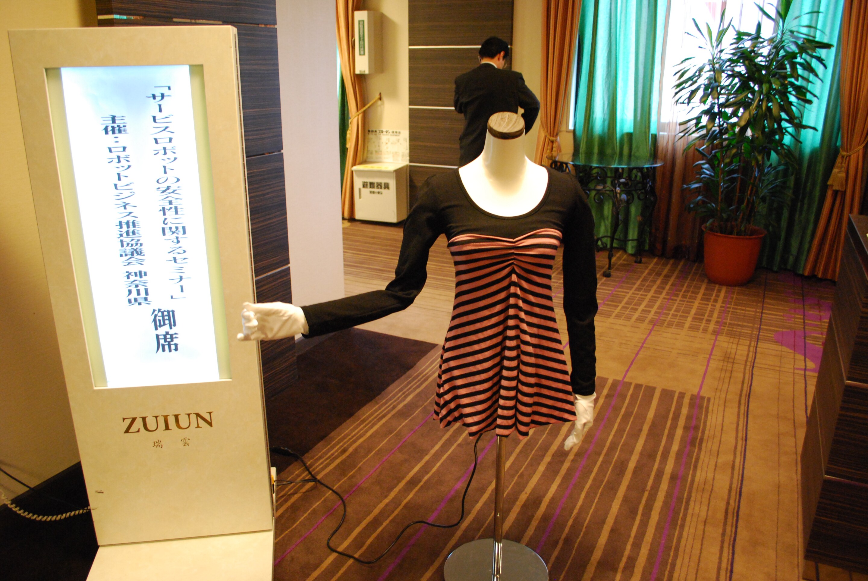 Robotic mannequins strike a pose in South Korea
