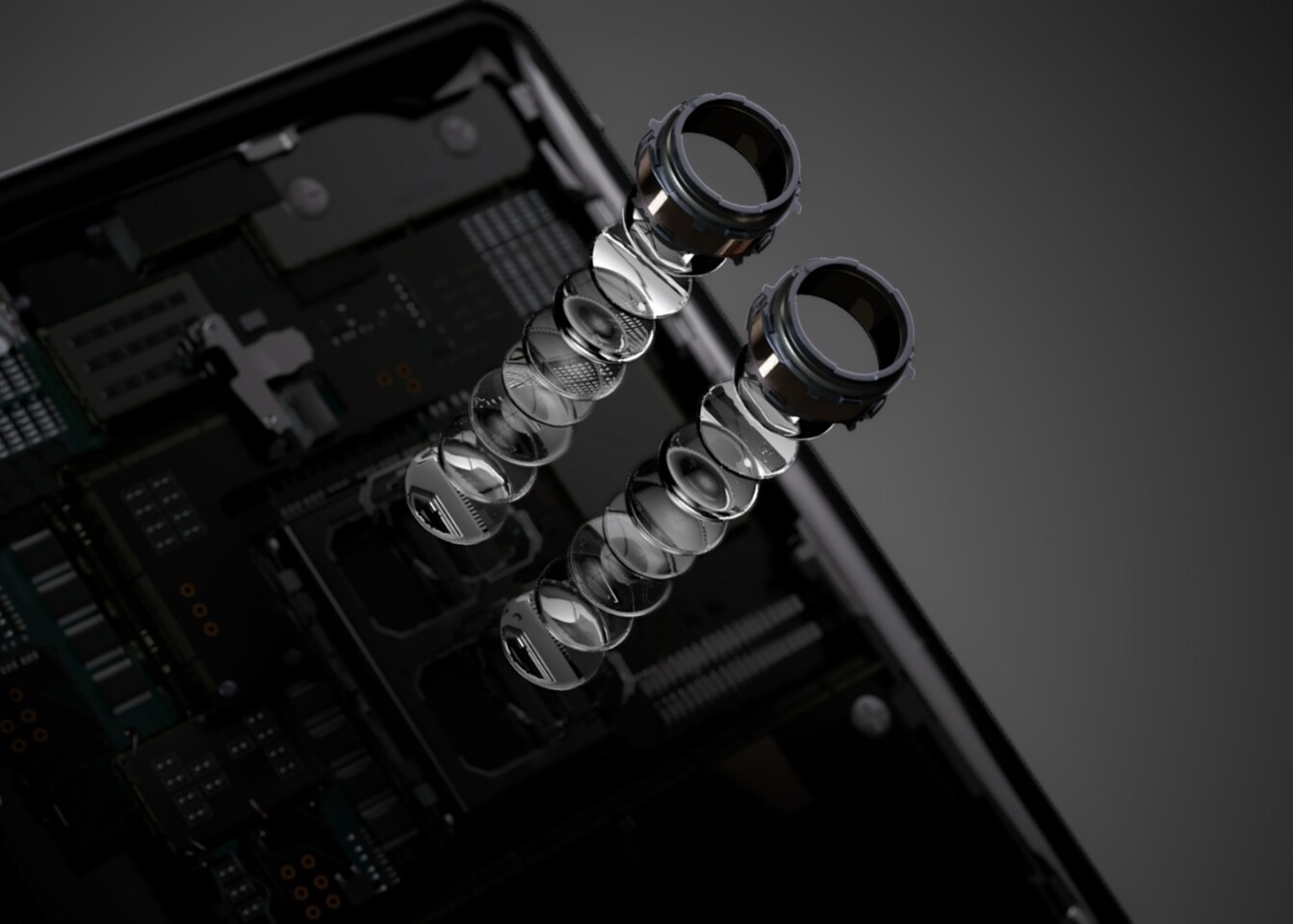 The Sony Xperia XZ2 Premium features a dual-sensor rear camera – a first for Sony