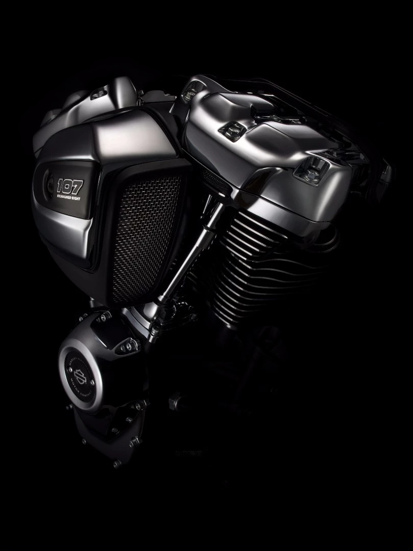 Harley-Davidson Milwaukee Eight: 107 and 114 cubic inch versions are available