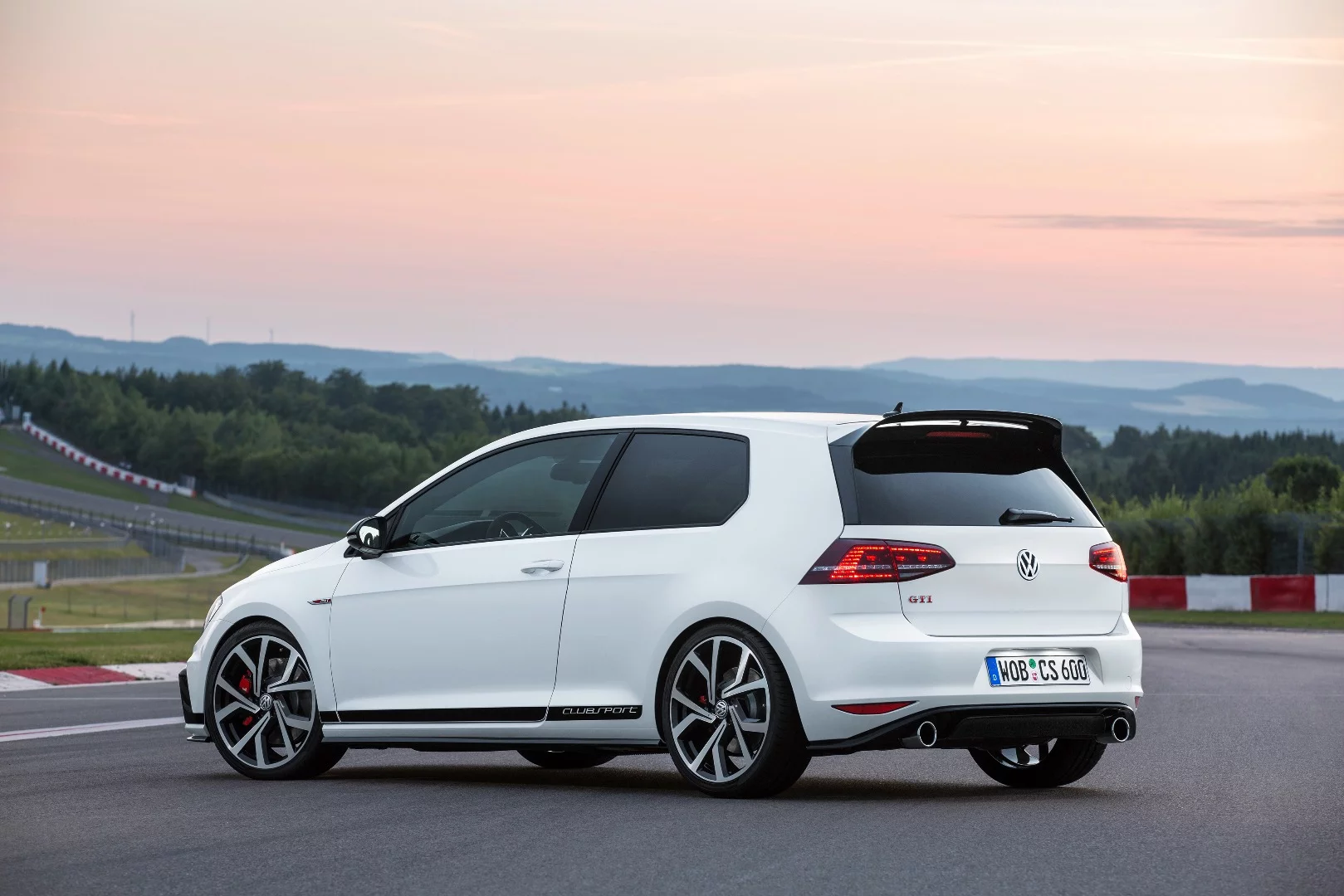 The Clubsport rides on 18-in wheels with 19-in available as an option