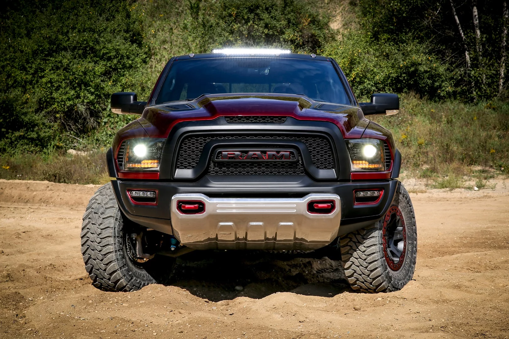 Ram toys around with a Rebel TRX