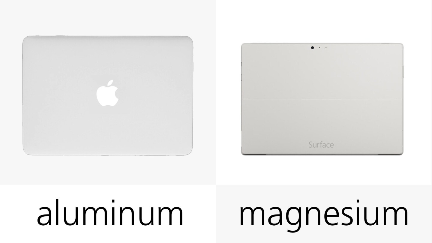 Both machines have high-end metallic builds