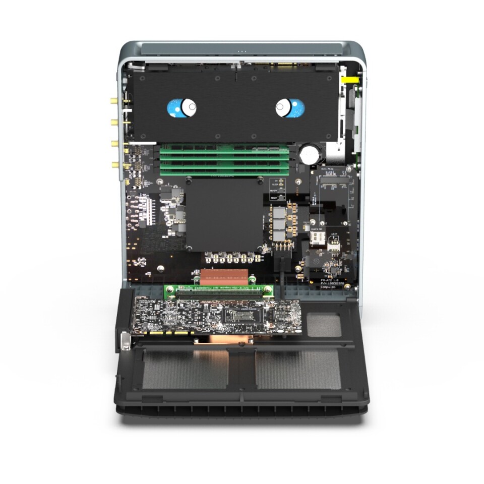 Airtop3 technicians are offered tool-free access to the inside of the aluminum chassis