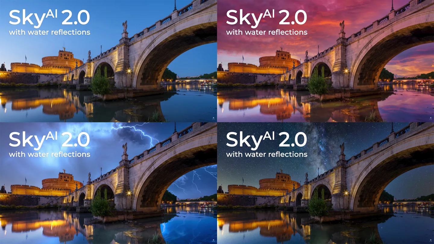 Move a few sliders and you can completely change the time of day, weather and lighting conditions in any image