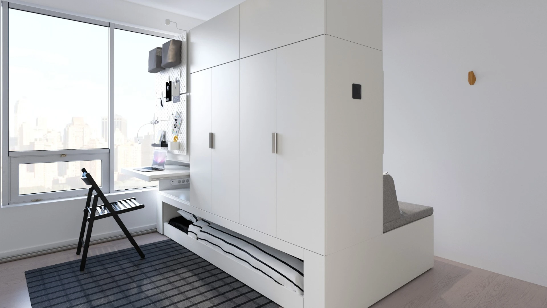 IKEA has revealed its innovative Rognan robotic furniture platform, designed to make small living easier