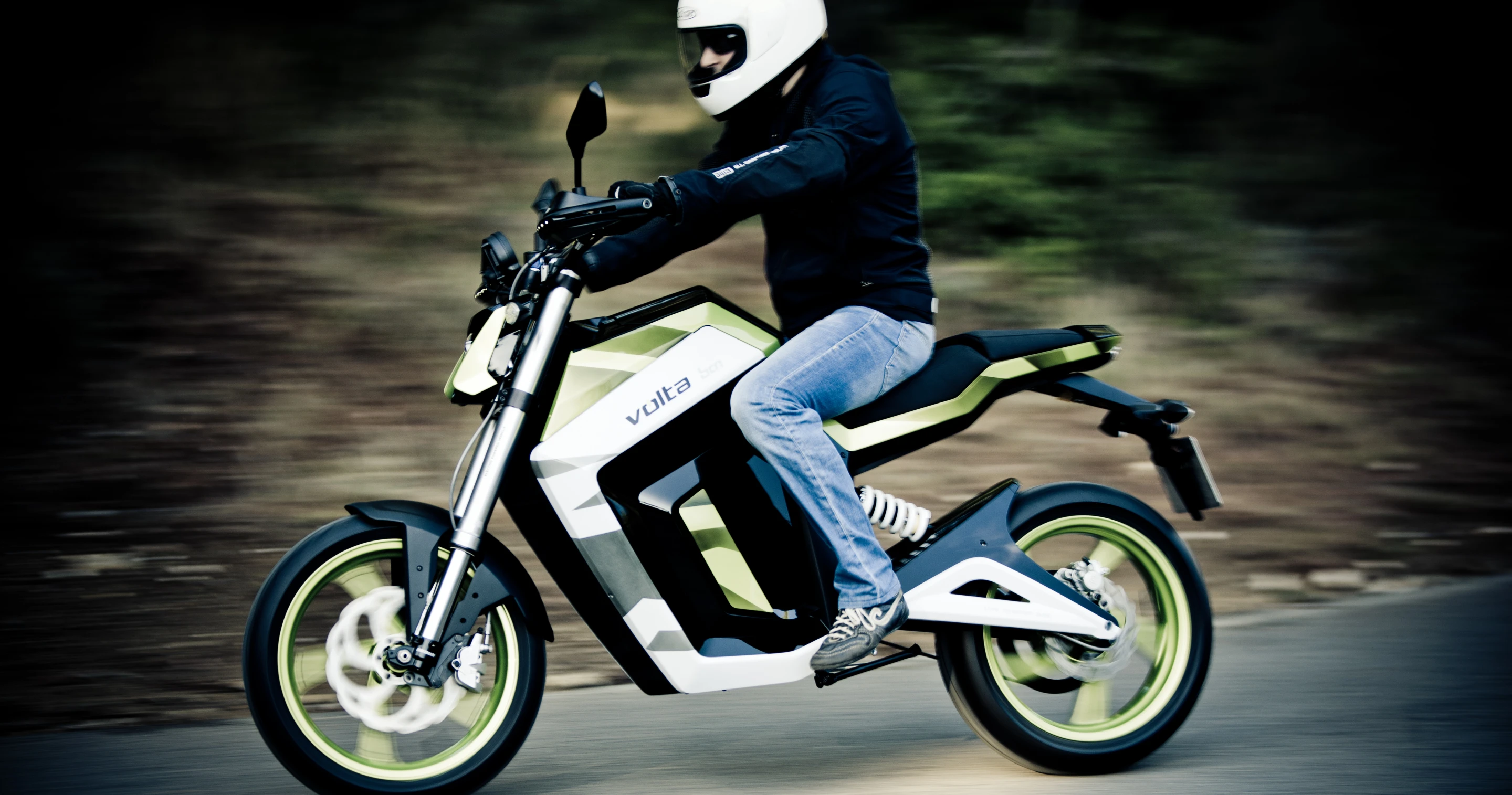 The Volta BCN Sport electric motorcycle