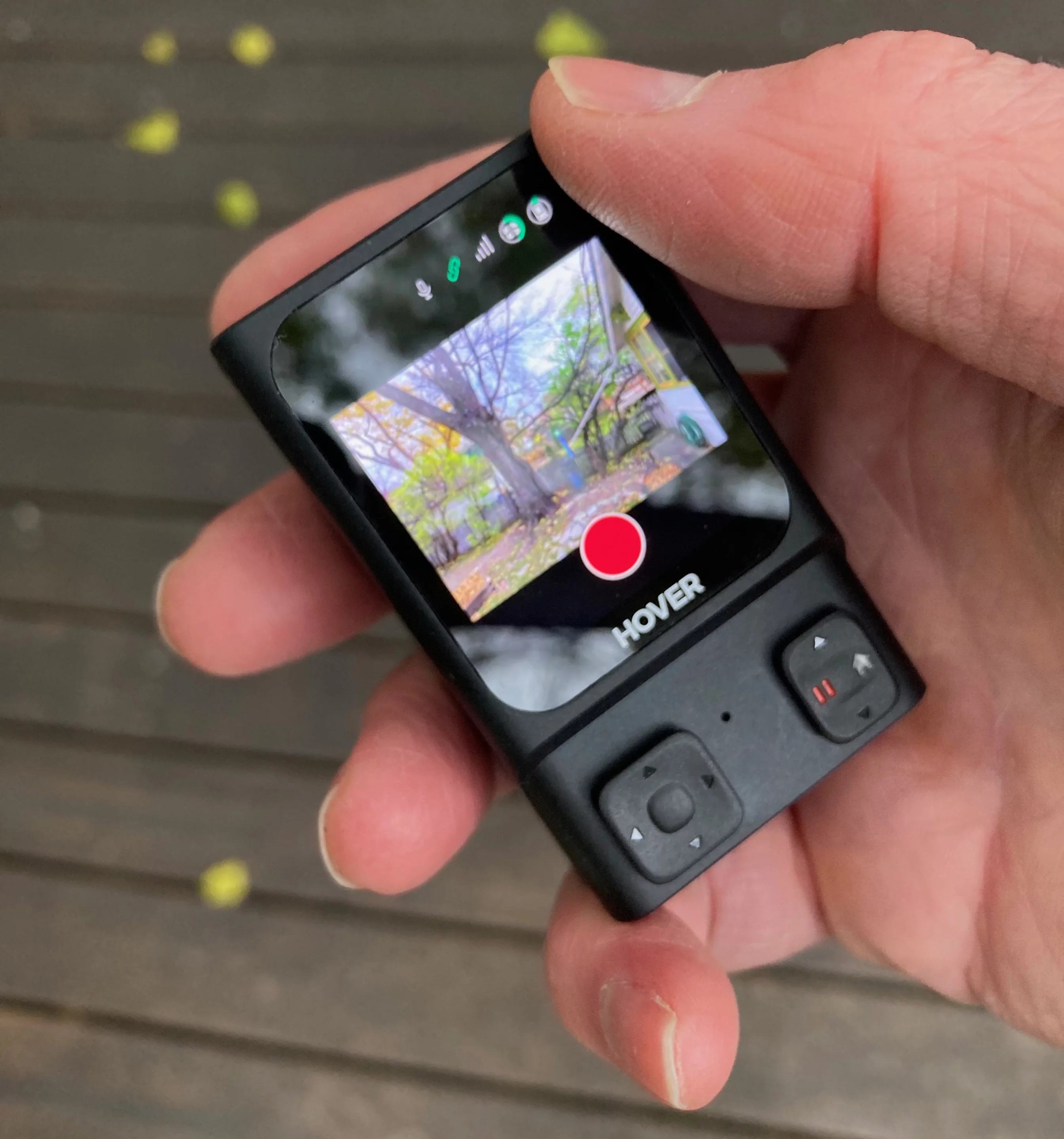 Along with taking orders through its touchscreen and buttons, the Beacon also recognizes voice commands