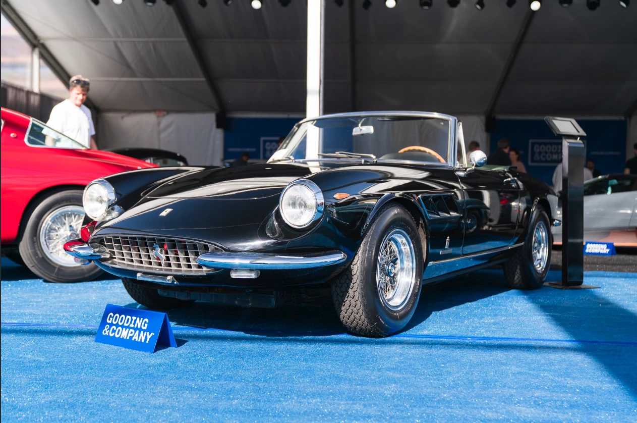 One of just 99 Ferrari 330 GTS units built, this 1967 model sold for $2,530,000 at Gooding & Company’s Scottsdale 2018 auction