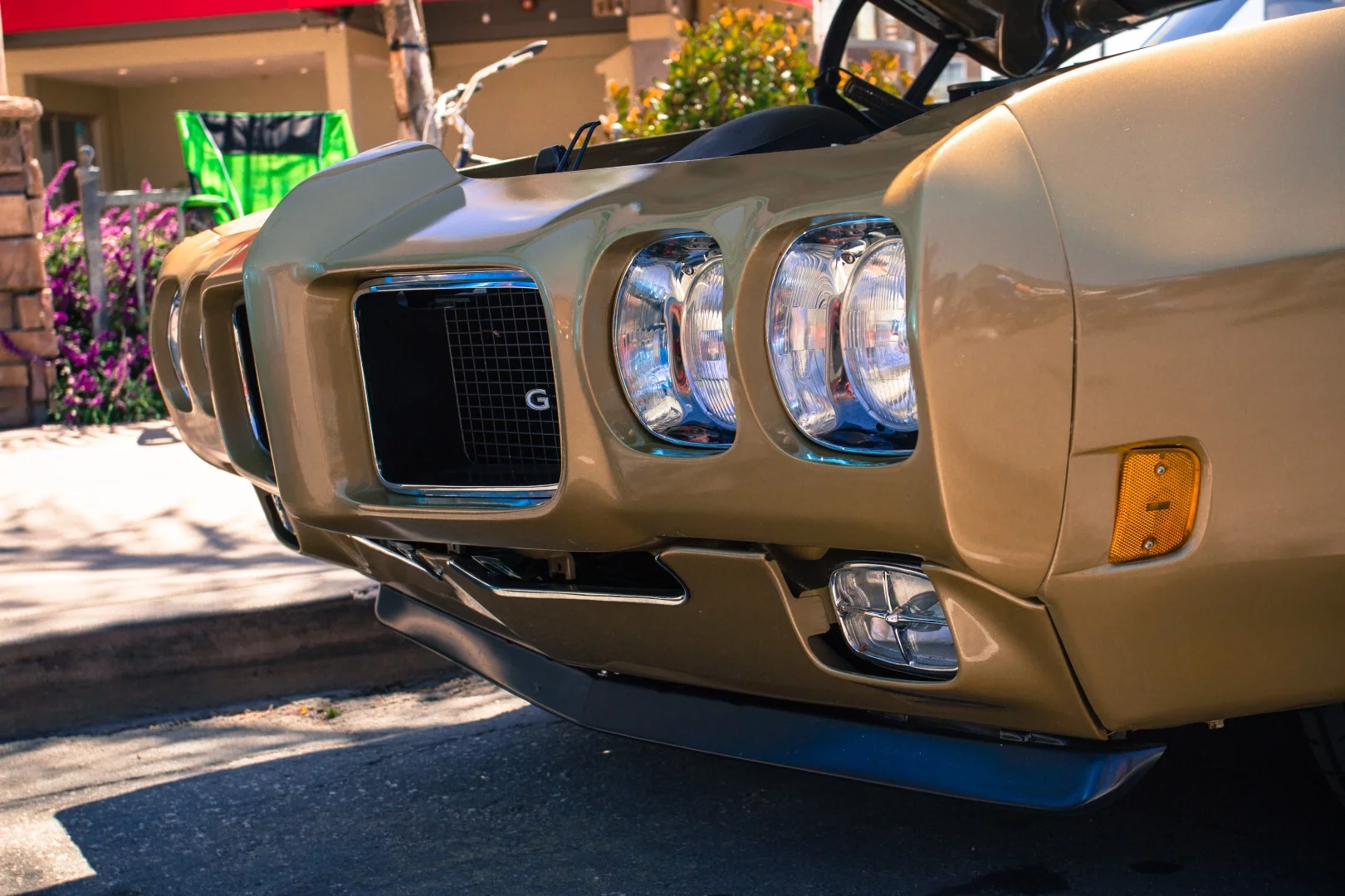 1970 Pontiac GTO. That front end is iconic and unmistakable