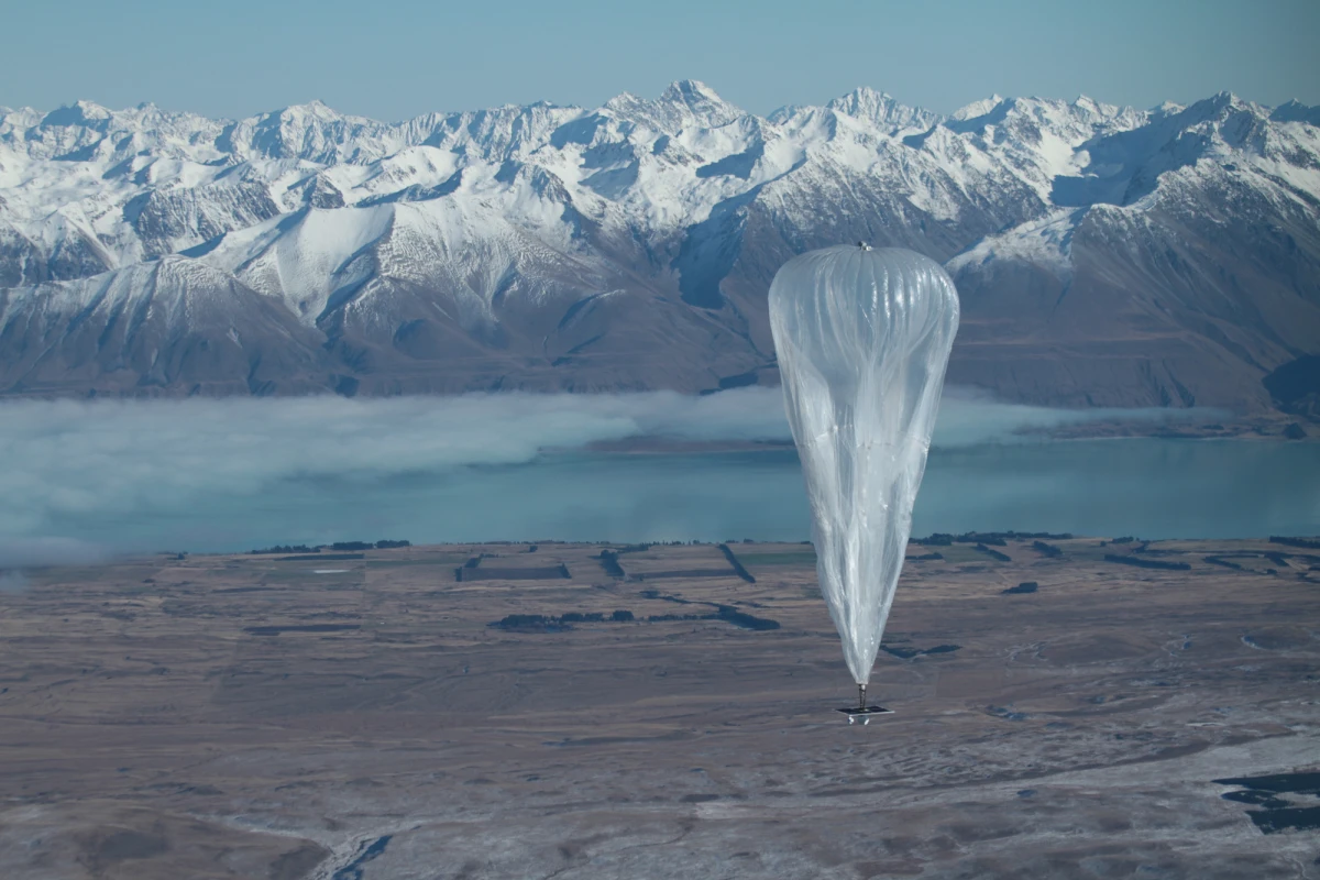 Google's Project Loon sent internet-enabled balloons into the stratosphere to provide high-speed connectivity in remote areas