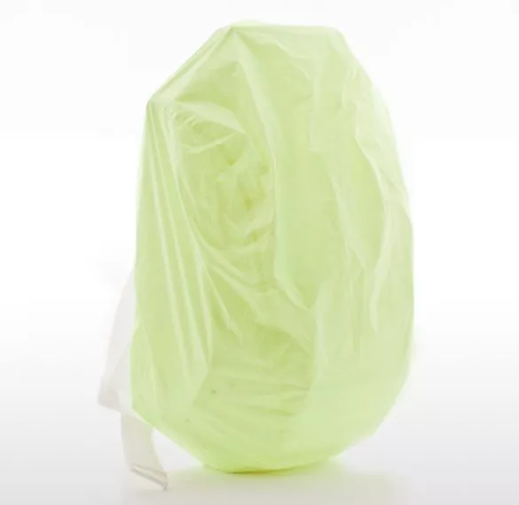 A fluorescent yellow raincover is also available for another EUR10 (US$13.59)