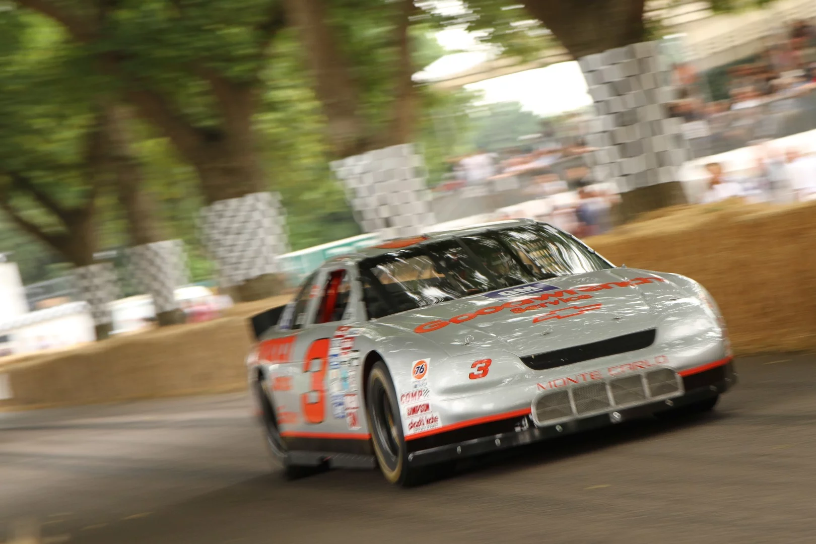 NASCAR racers and American muscle were also part of the spectacle at the 2018 Goodwood Festival of Speed