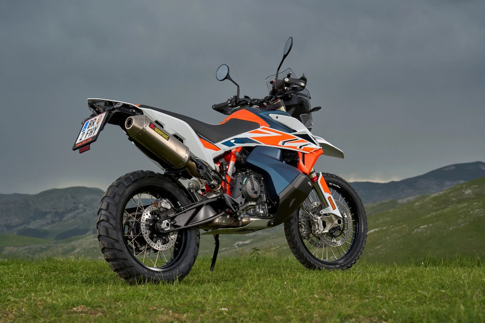 The 910-mm seat height will be a challenge for many riders