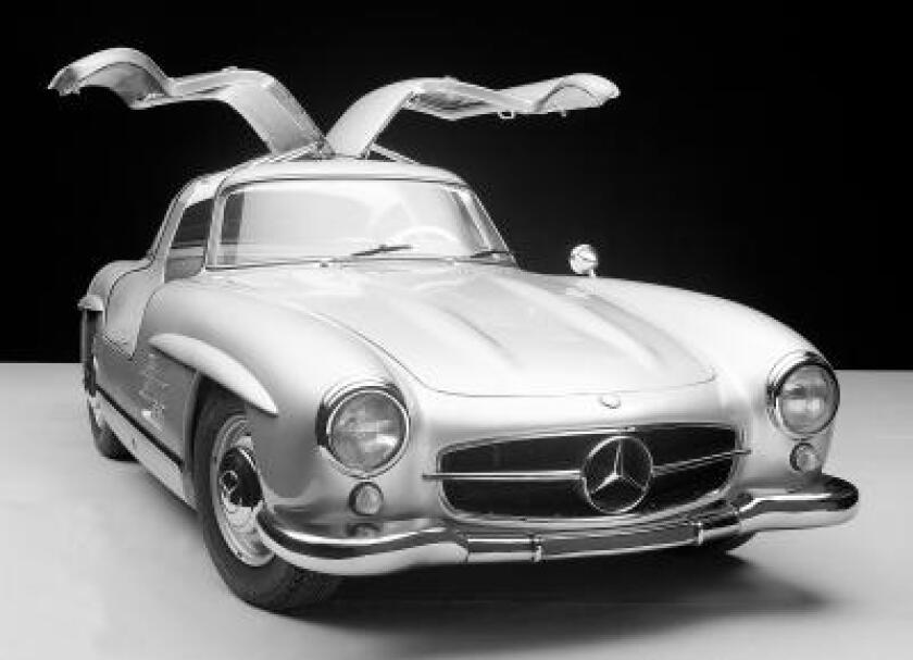 1954 Mercedes-Benz 300 SL of 1954 - the first production SL with its distinctive gull-wing doors