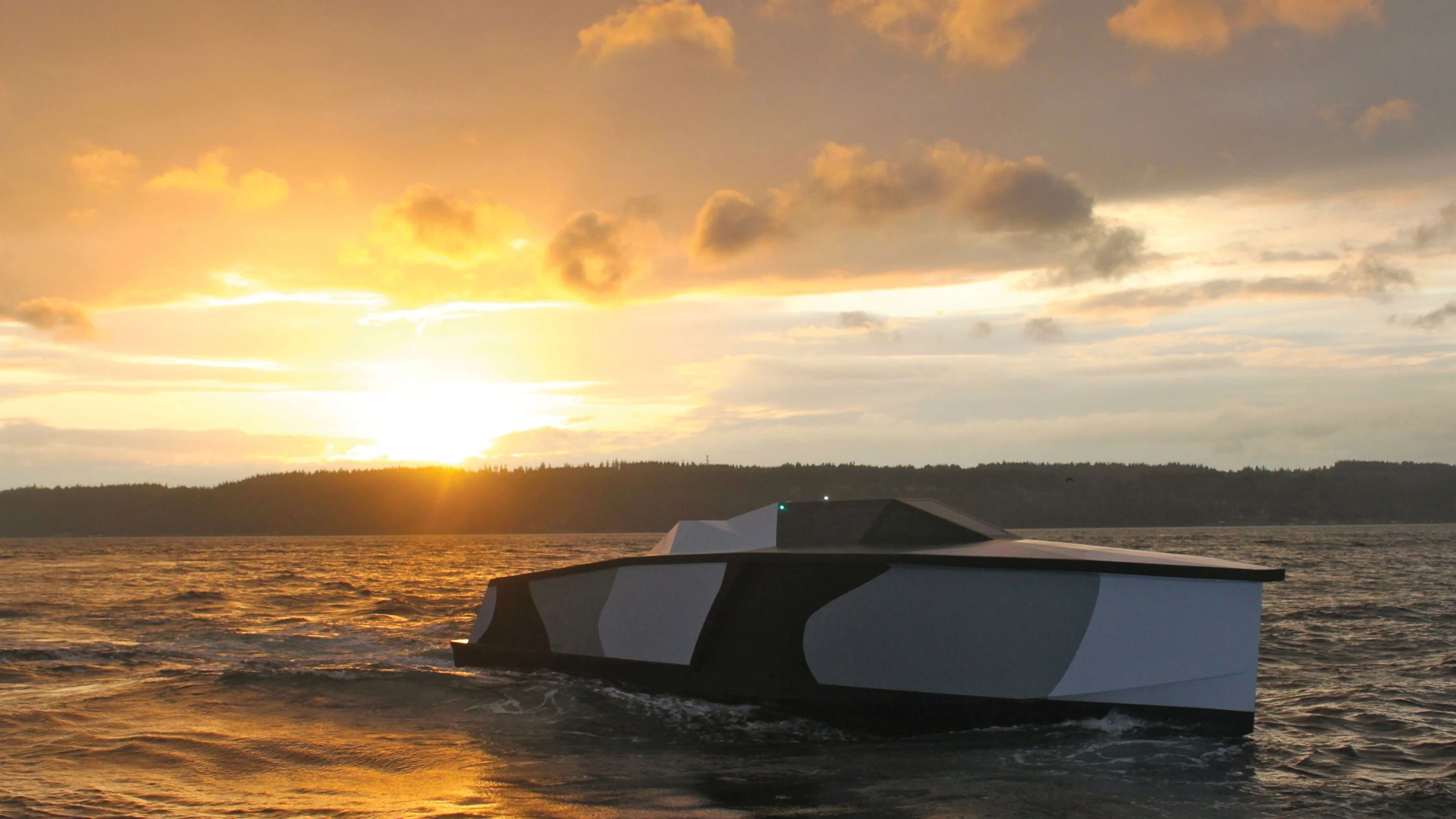 It's claimed that the Piranha is the only boat in the world constructed from nanomaterials
