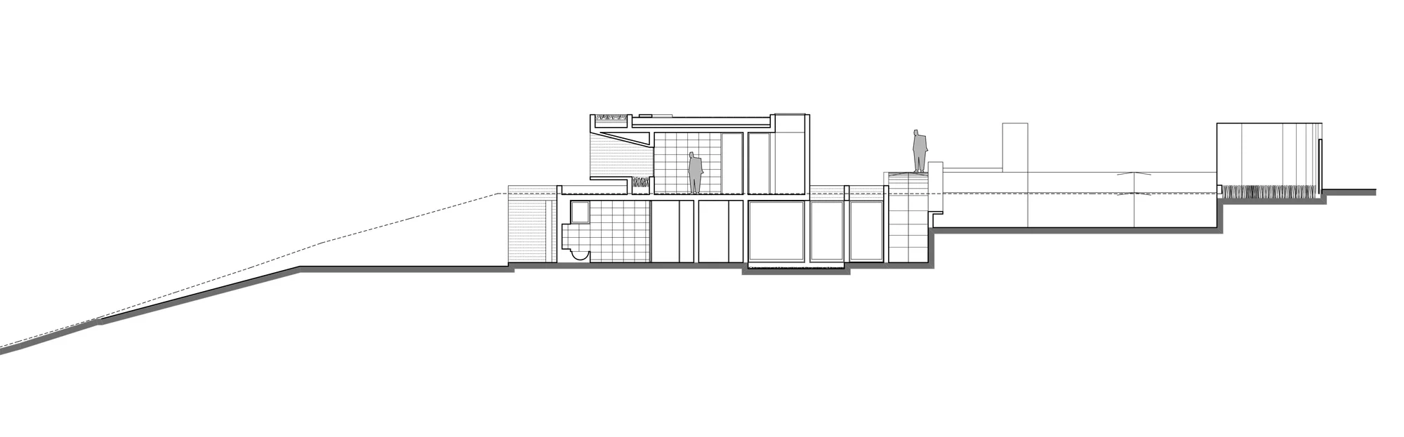 Architectural drawing of House RP (Image: Gonzalo Mardones Viviani)
