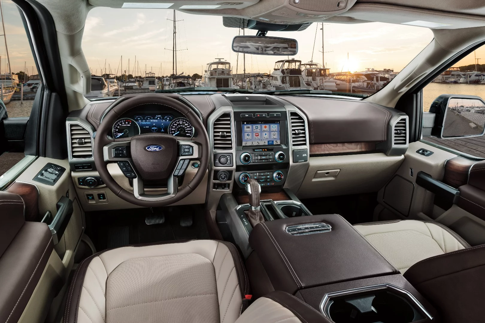 2019 Ford F150 Limited: heated/cooled seats now give you a massage as you drive