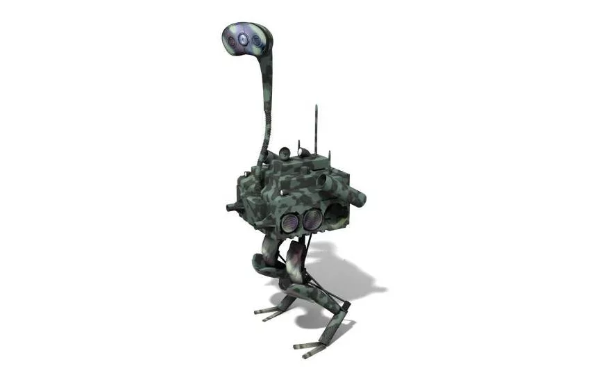 A rendering of the FastRunner bipedal sprinting robot (Image: IHMC)