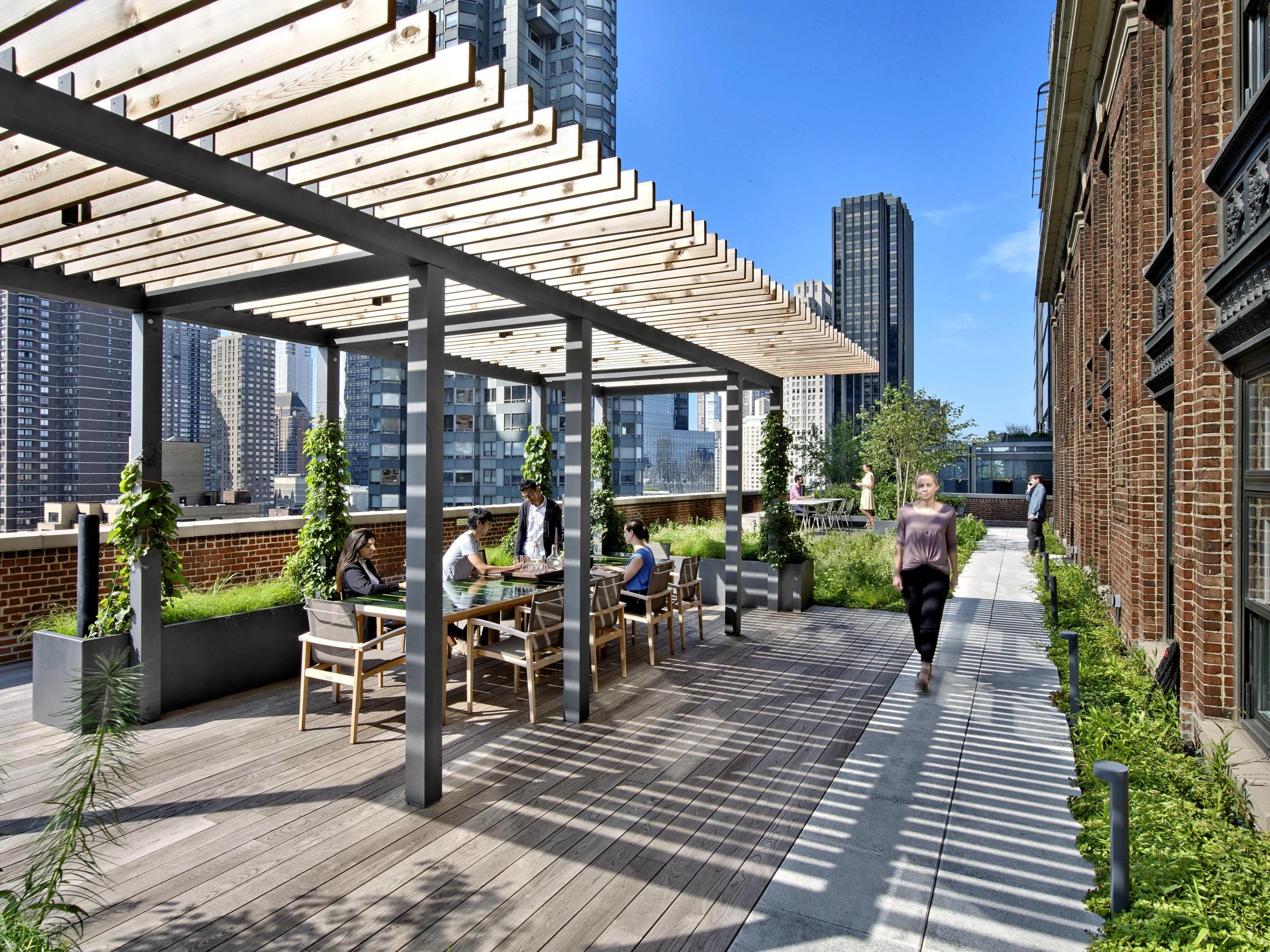 Merit in the Sustainability category of the AIANY 2019 Design Awards: COOKFOX Architects Studio in new York, by COOKFOX Architects