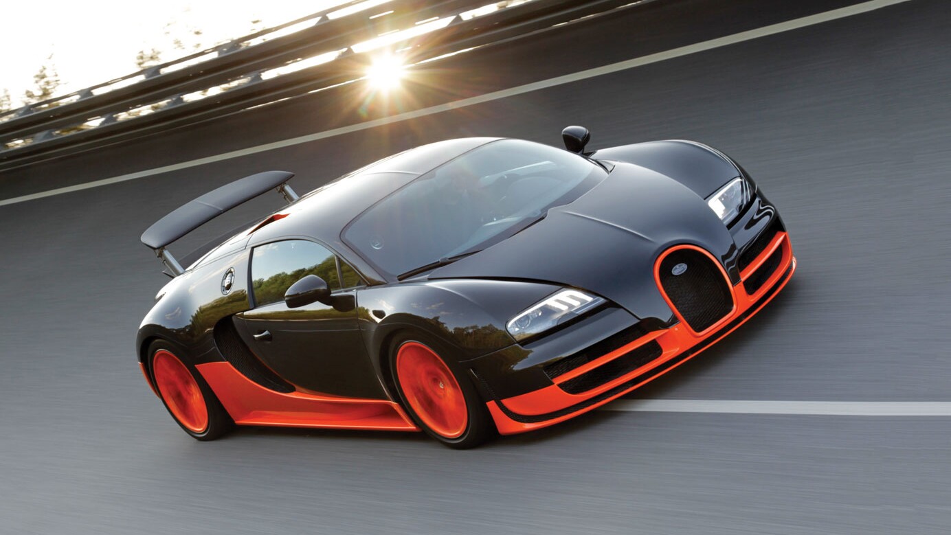 The Bugatti Veyron Super Sport 16.4 is (officially) the fastest production car in history