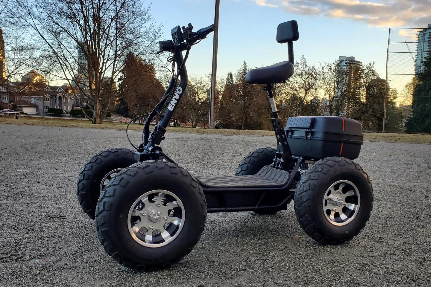 Additional fields in which the e-ATV could find use include eco-tourism, forestry, agriculture and security
