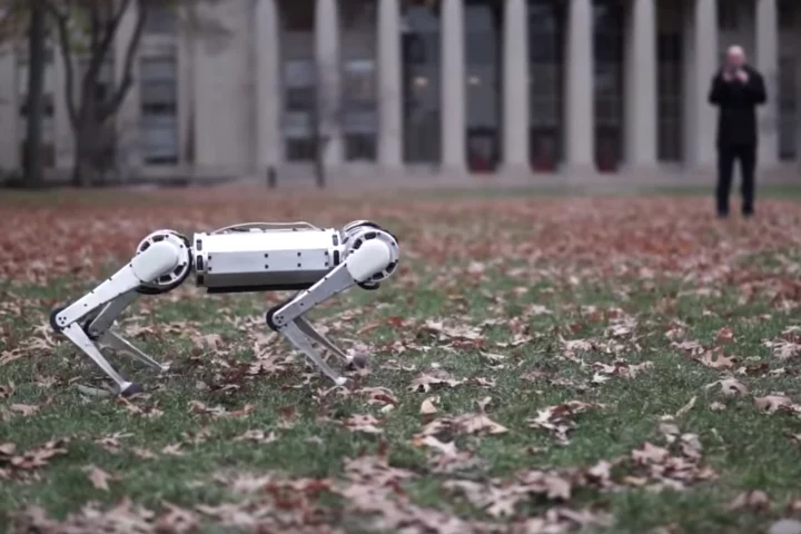 The MIT Mini Cheetah robot has a few tricks up its sleeve