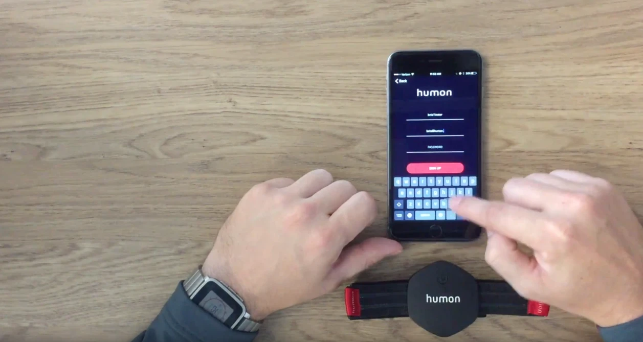 The device pairs with either iPhone or Android as well as many Garmin smart watches