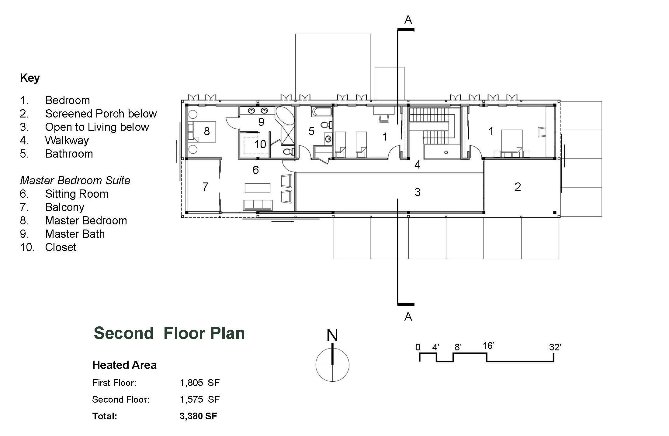 Re-Barn second floor plan