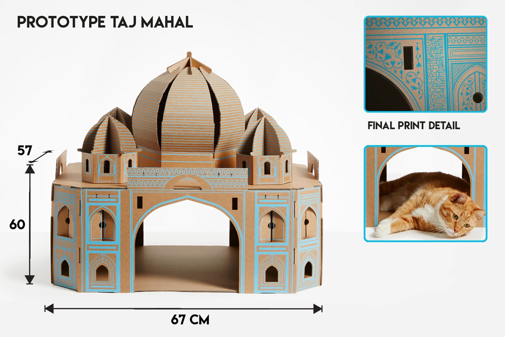 The Taj Mahal pet playhouse