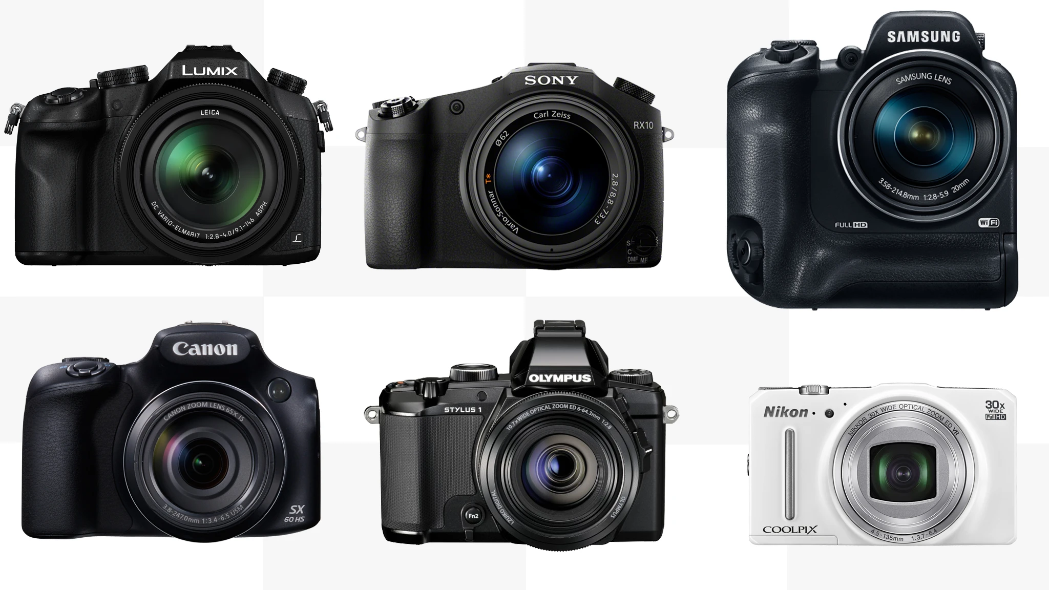 Gizmag looks at the specifications and features of some of the best long-zoom cameras around in 2014