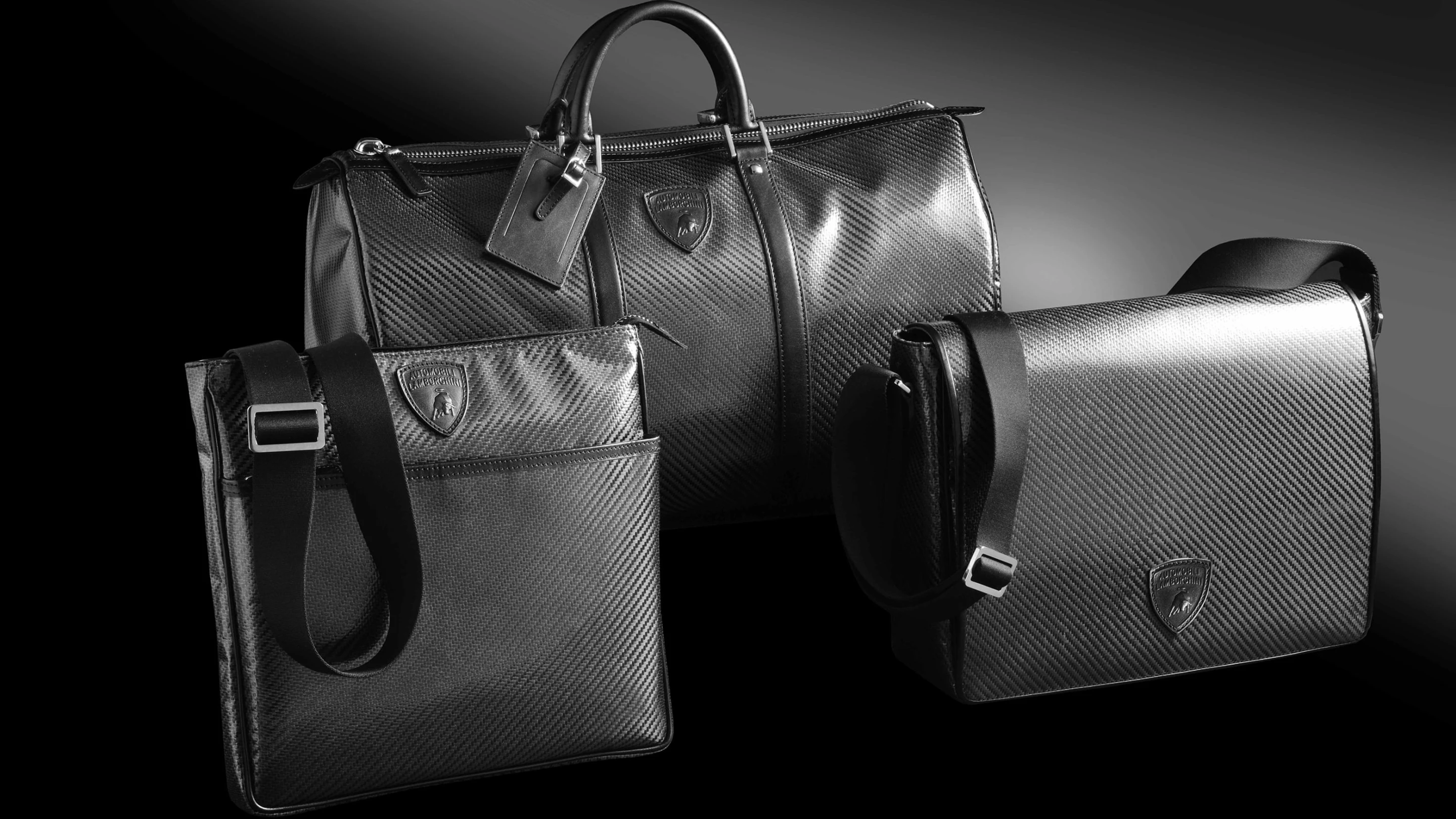 Lamborghini has taken the next logical step in its development of carbon fiber by launching a line of bags