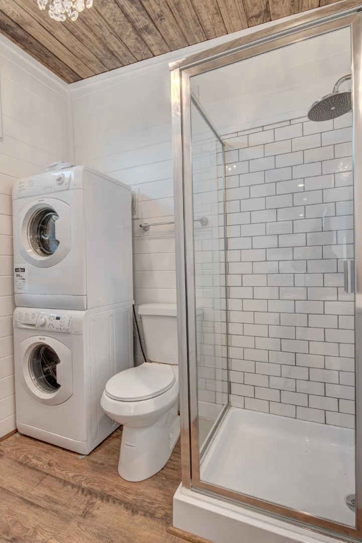 Bathroom inside the Journey tiny house