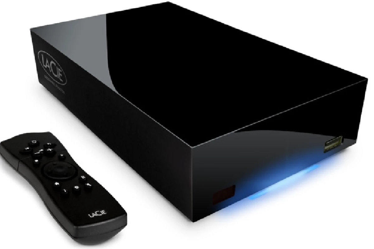 The LaCie LaCinema Classic HD, now with up to 2TB internal storage, DLNA servier and 802.11n Wi-Fi for that HD multimedia experience at home