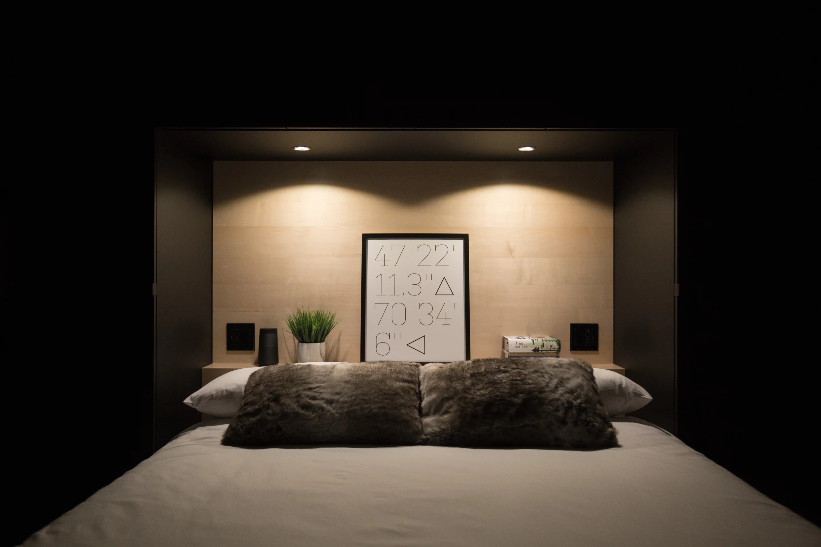 Lower level master bedroom