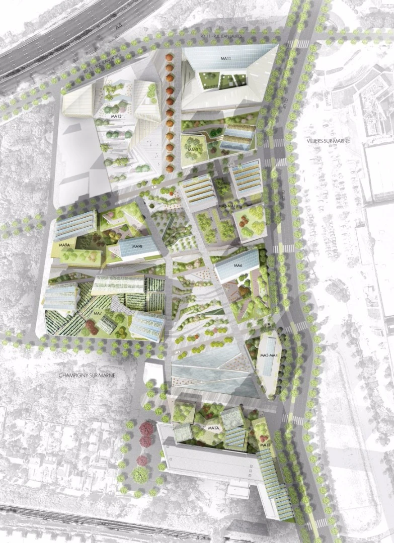 The Forêt Blanche tower will be built in Villiers sur Marne, a community in the eastern suburbs of Paris