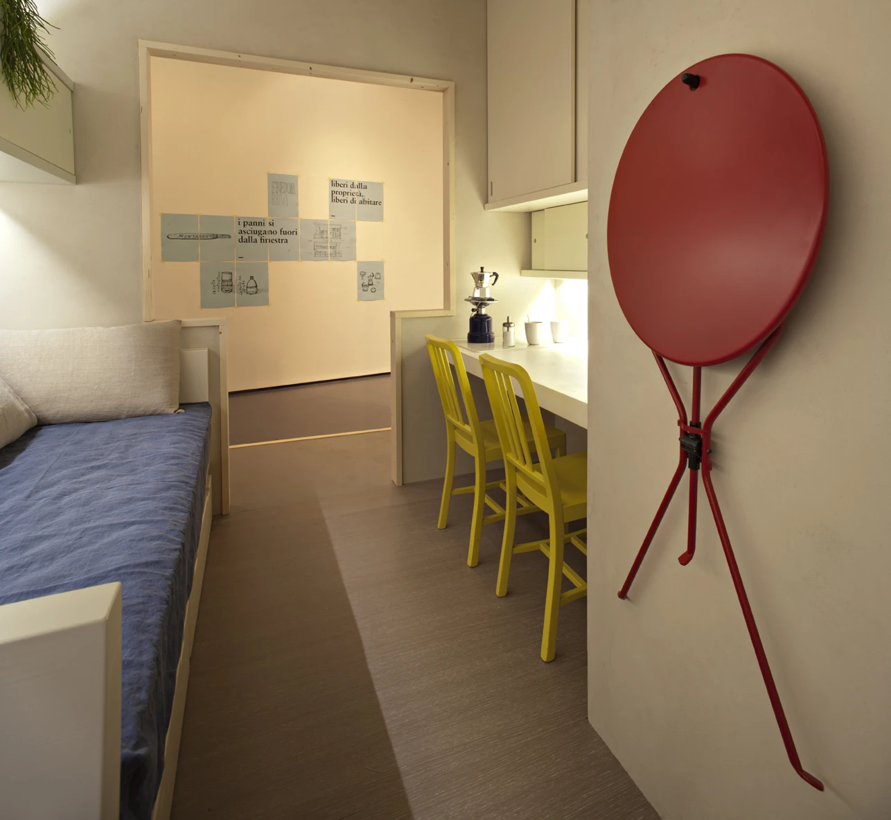 Freedom Room is seen as a viable modular low-cost living space, suitable for implementation in hotels, student facilities, and hostels