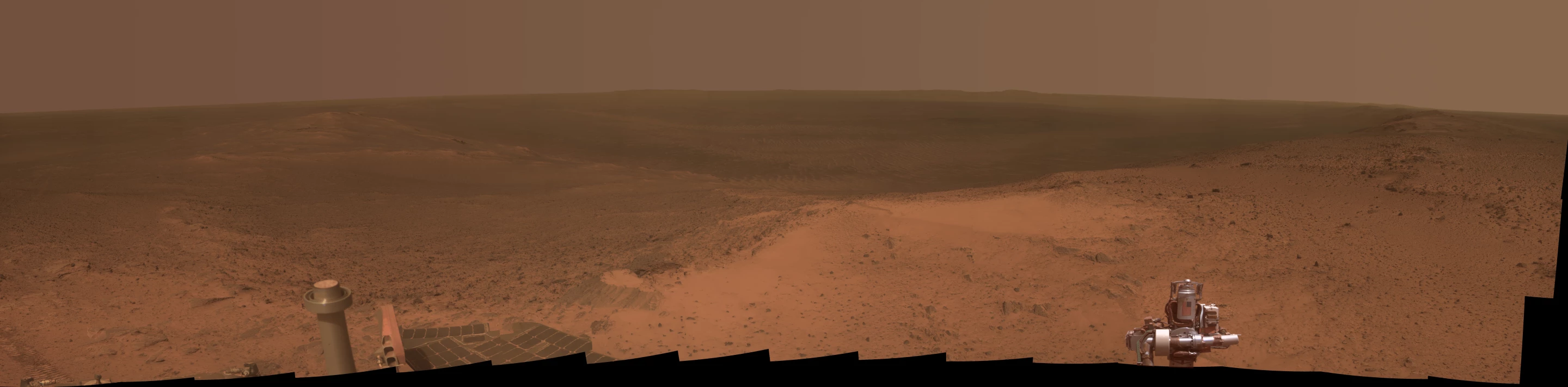 NASA's Opportunity rover captures a stunning panorama to celebrate its 11th anniversary on Mars (Image: NASA/JPL-Caltech/Cornell Univ./Arizona State University)