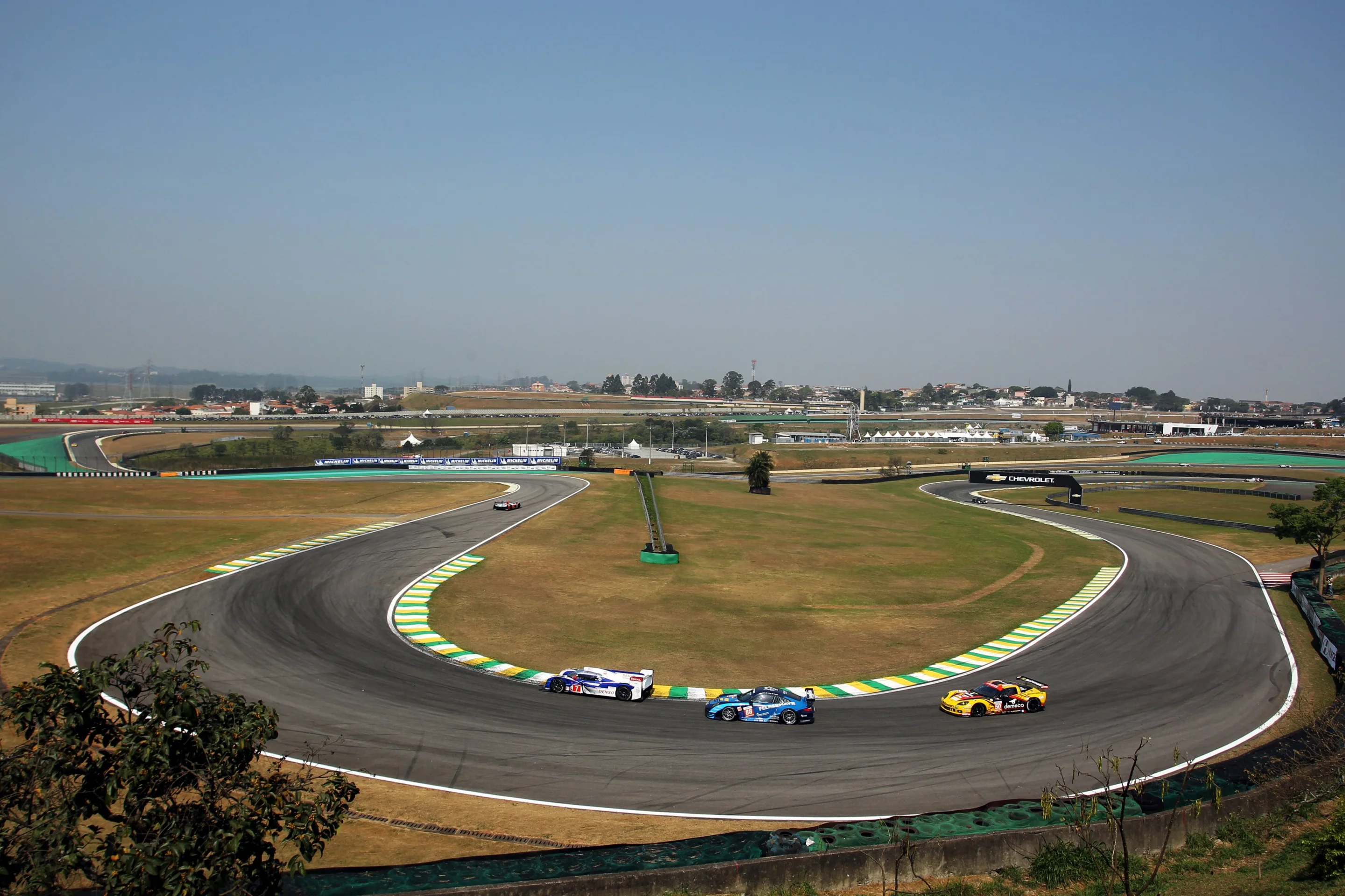 The Toyota TS030 at Interlagos