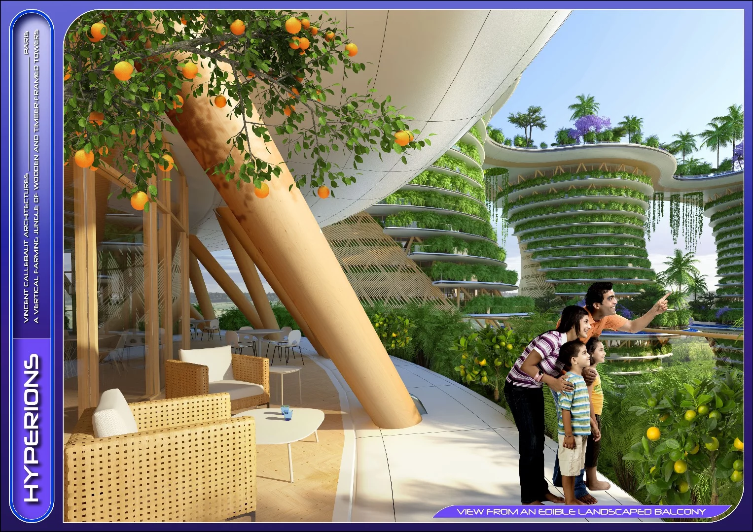 Balconies would offer stunning views